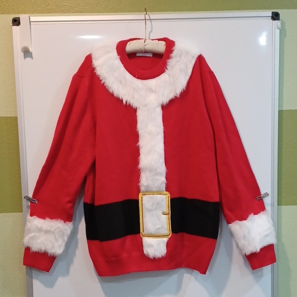 Santa Claus Red Sweater